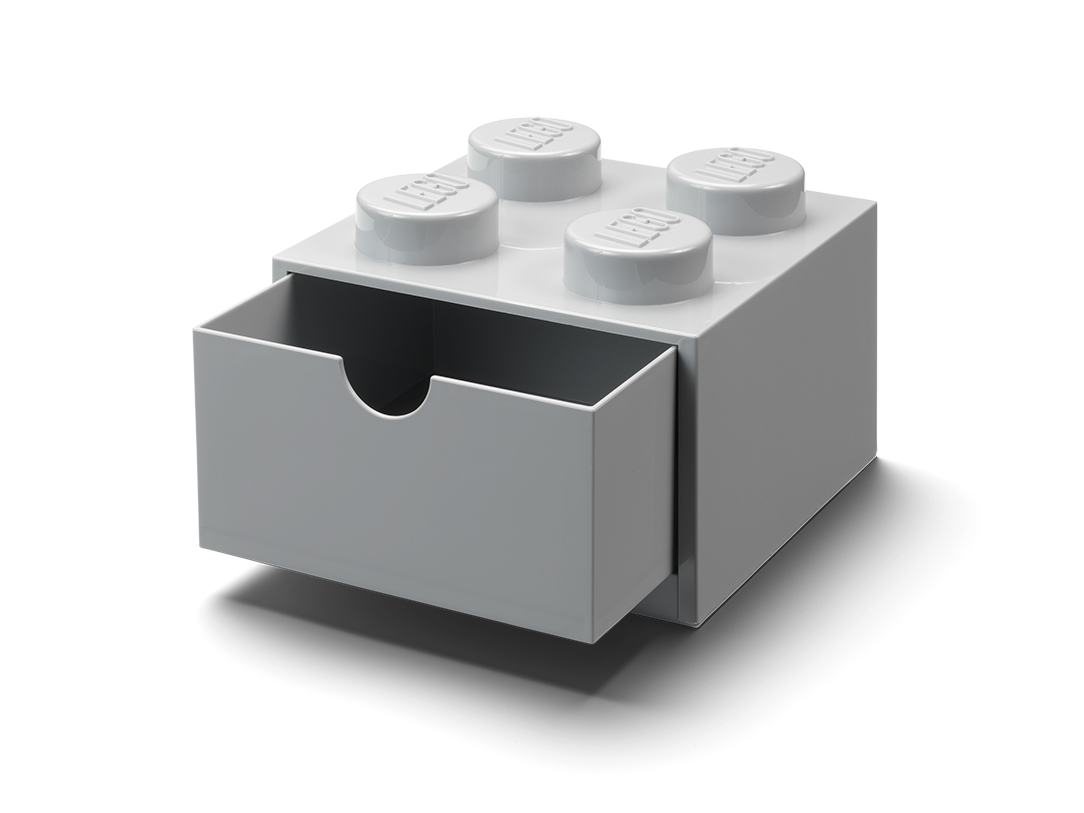 0CB0561E-BFA4-FA6A-C105-315471EDCAC6.png 4-Stud Desk Drawer – Gray - Image 1