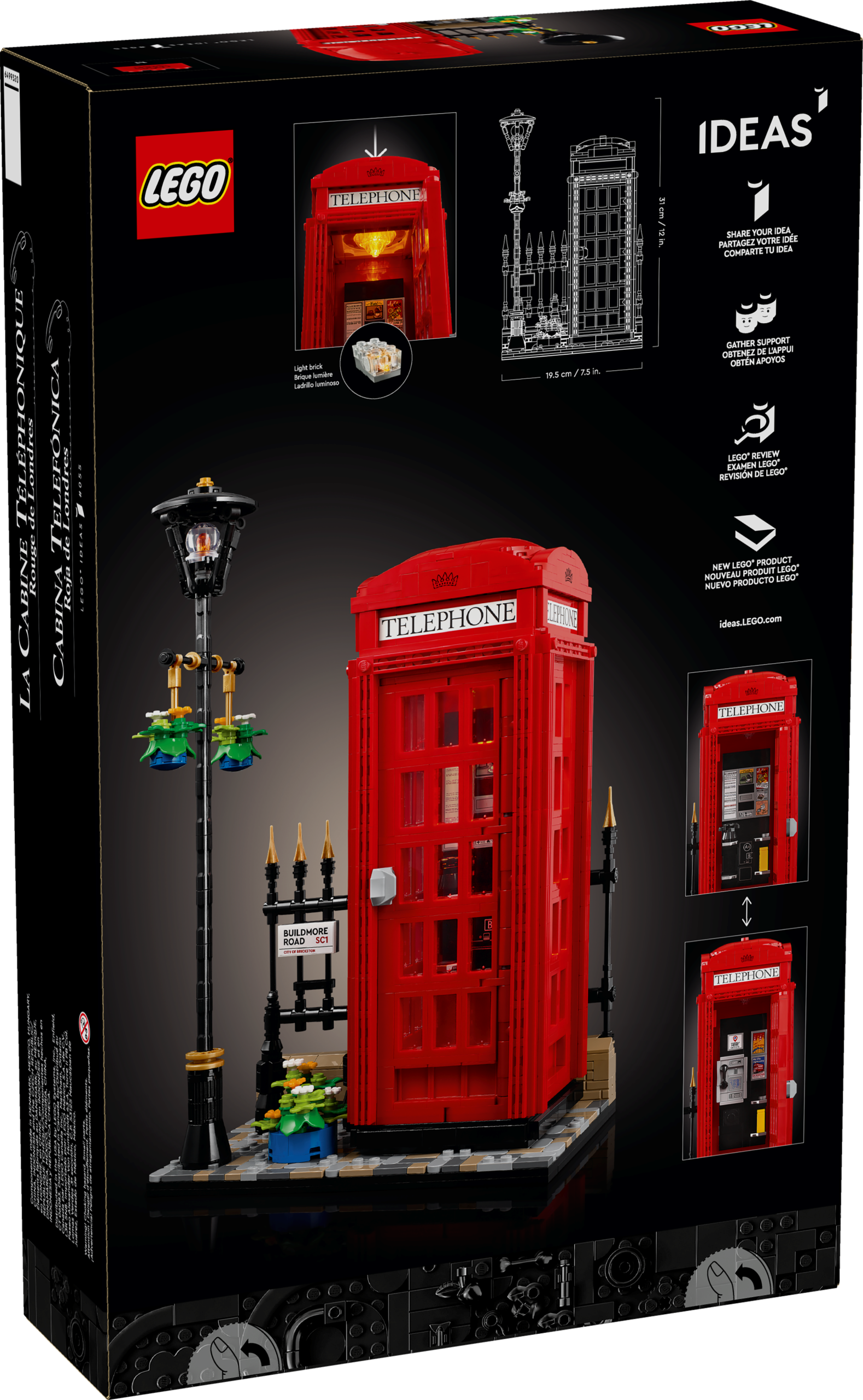 3B9E2262-EE58-3D0C-5D38-F0FFAD6A126C.png Red London Telephone Box - Image 1