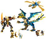 Elemental Dragon vs. The Empress Mech