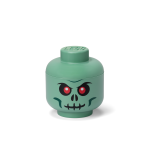 Small Skeleton Storage Head – Green