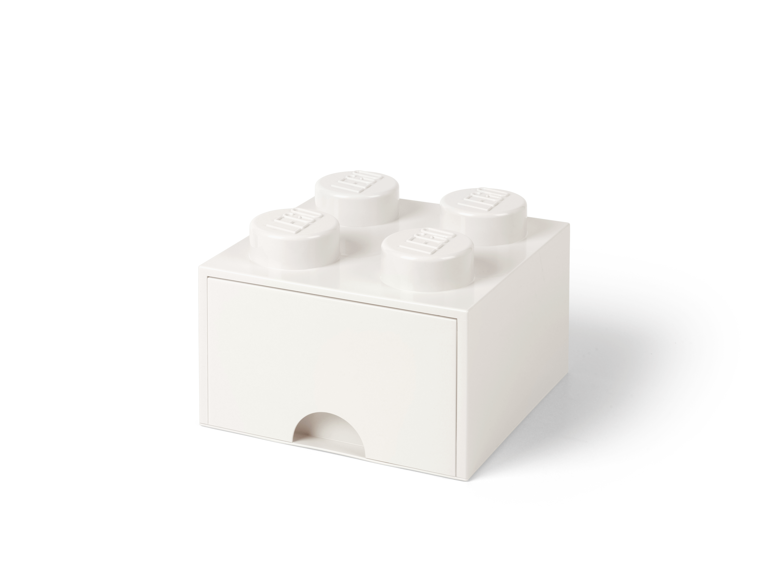 60164F7D-620B-956E-D363-B841DBA8C4DA.png 4-Stud Brick Drawer – White - Image 1