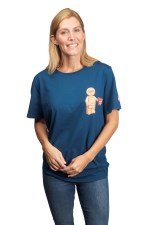 Gingerbread Man T-Shirt – Adults - Image 3