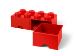LEGO® 8-Stud Red Storage Brick Drawer