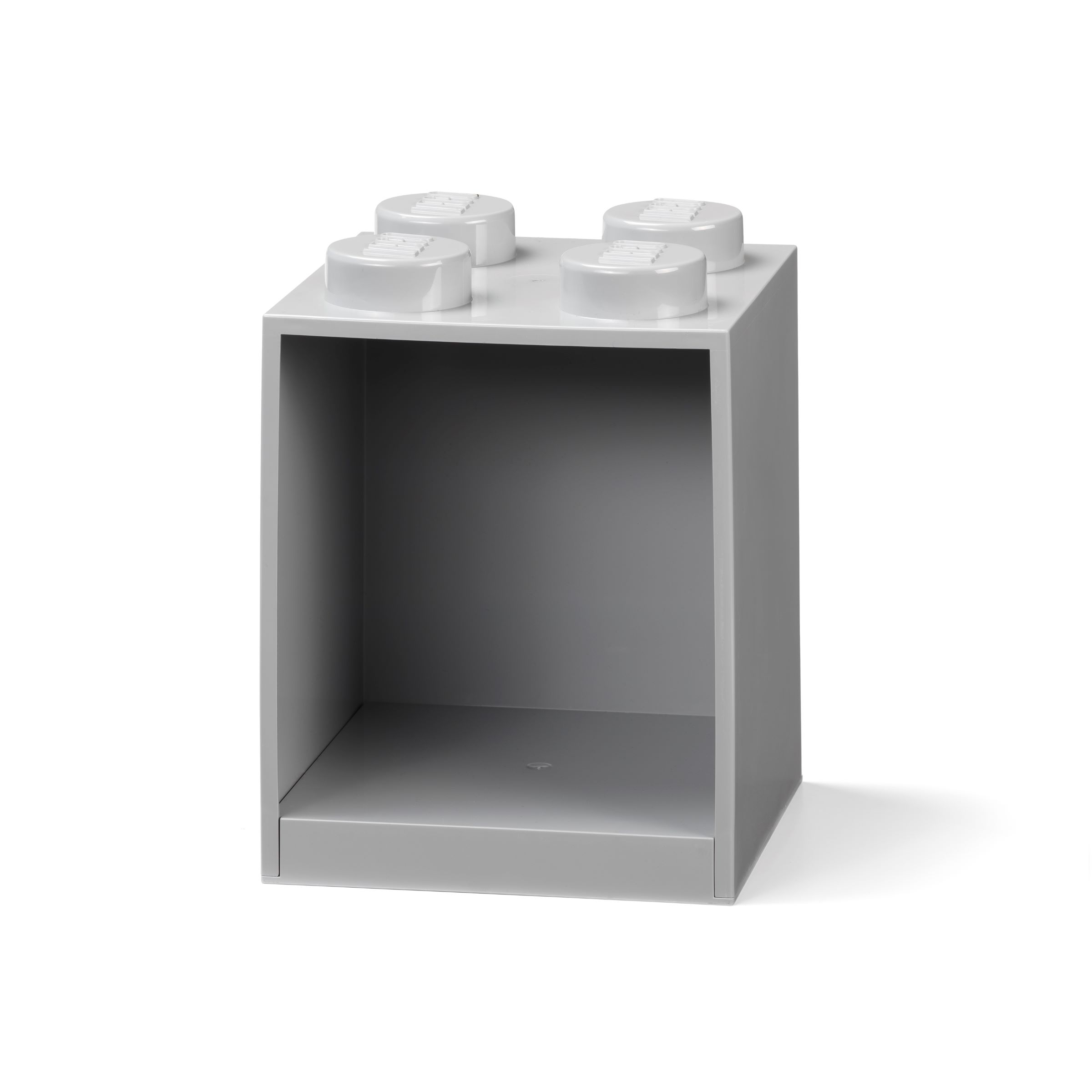 769F4B64-B3DD-529E-B18D-60A653221EC4.jpg 4-Stud Brick Shelf – Gray - Image 1