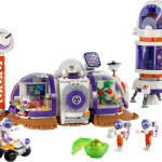 Mars Space Base and Rocket