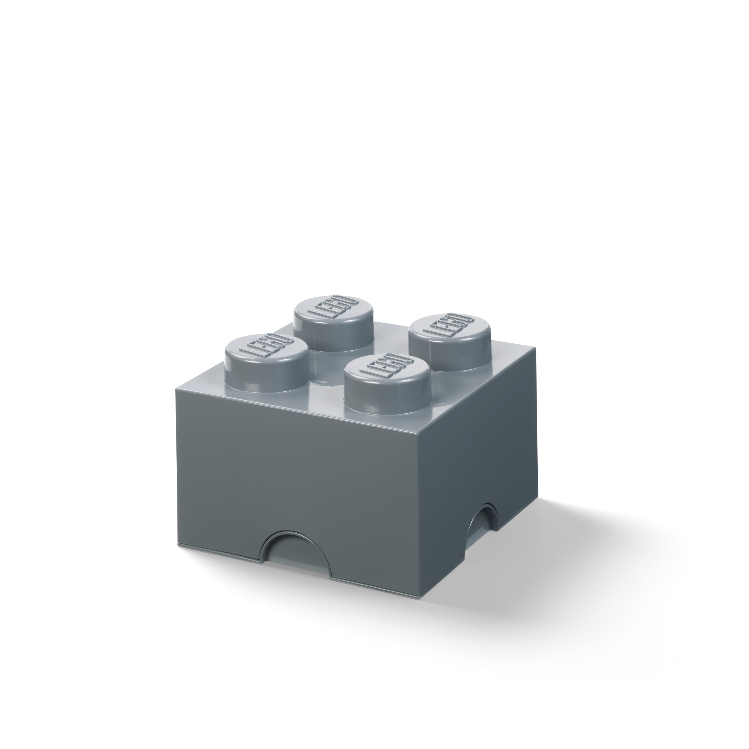 A3E1B762-C3C9-C03A-8F9B-F9E5BDE0502C.jpg 4-Stud Storage Brick – Dark Gray - Image 1