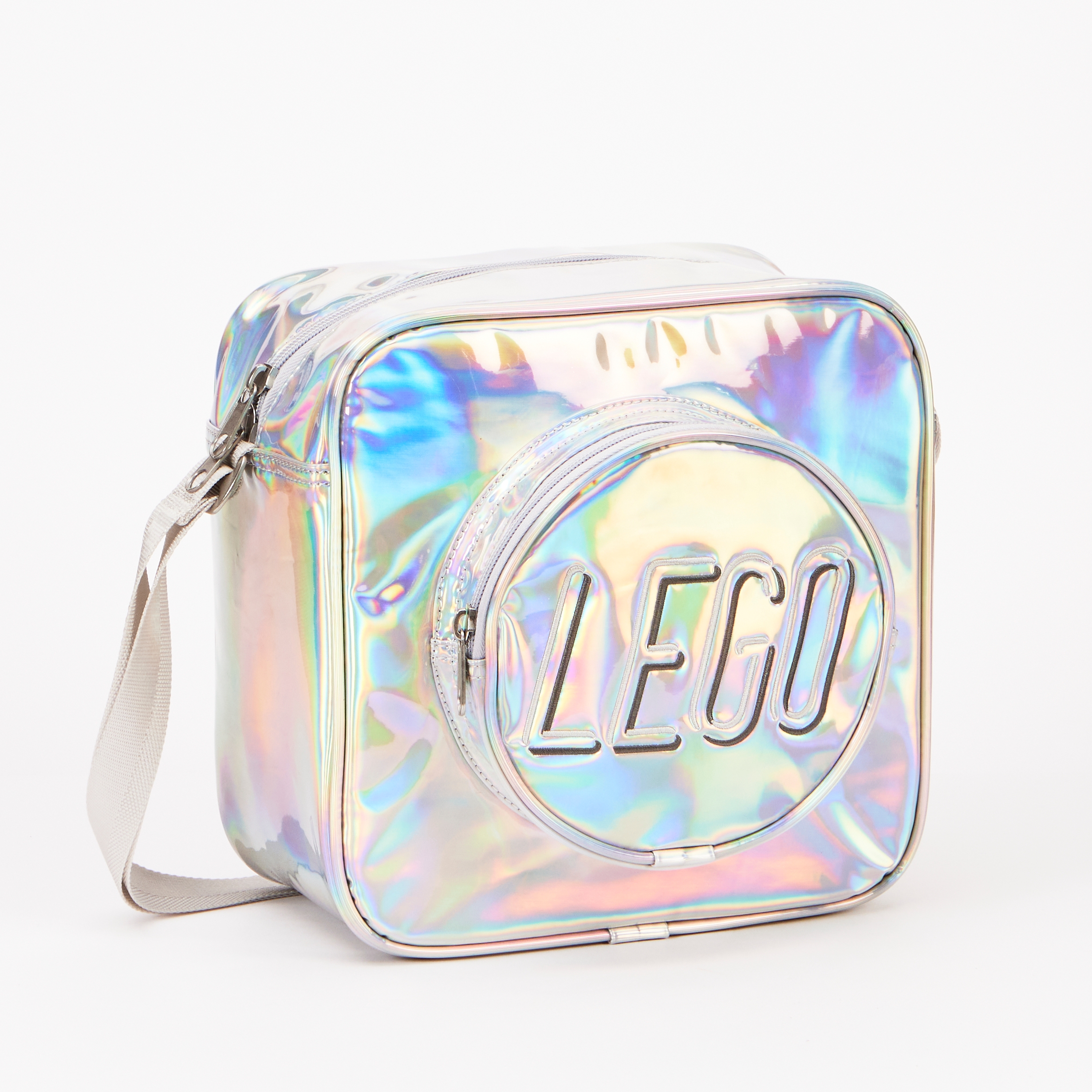 ACCB0B4C-2701-57A3-B962-2F6AA227E8D0.jpg Brick Crossbody Bag – Holographic - Image 1