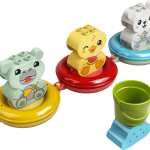 Bath Time Fun: Floating Animal Train
