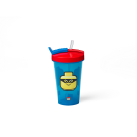 Tumbler with Drinking Straw