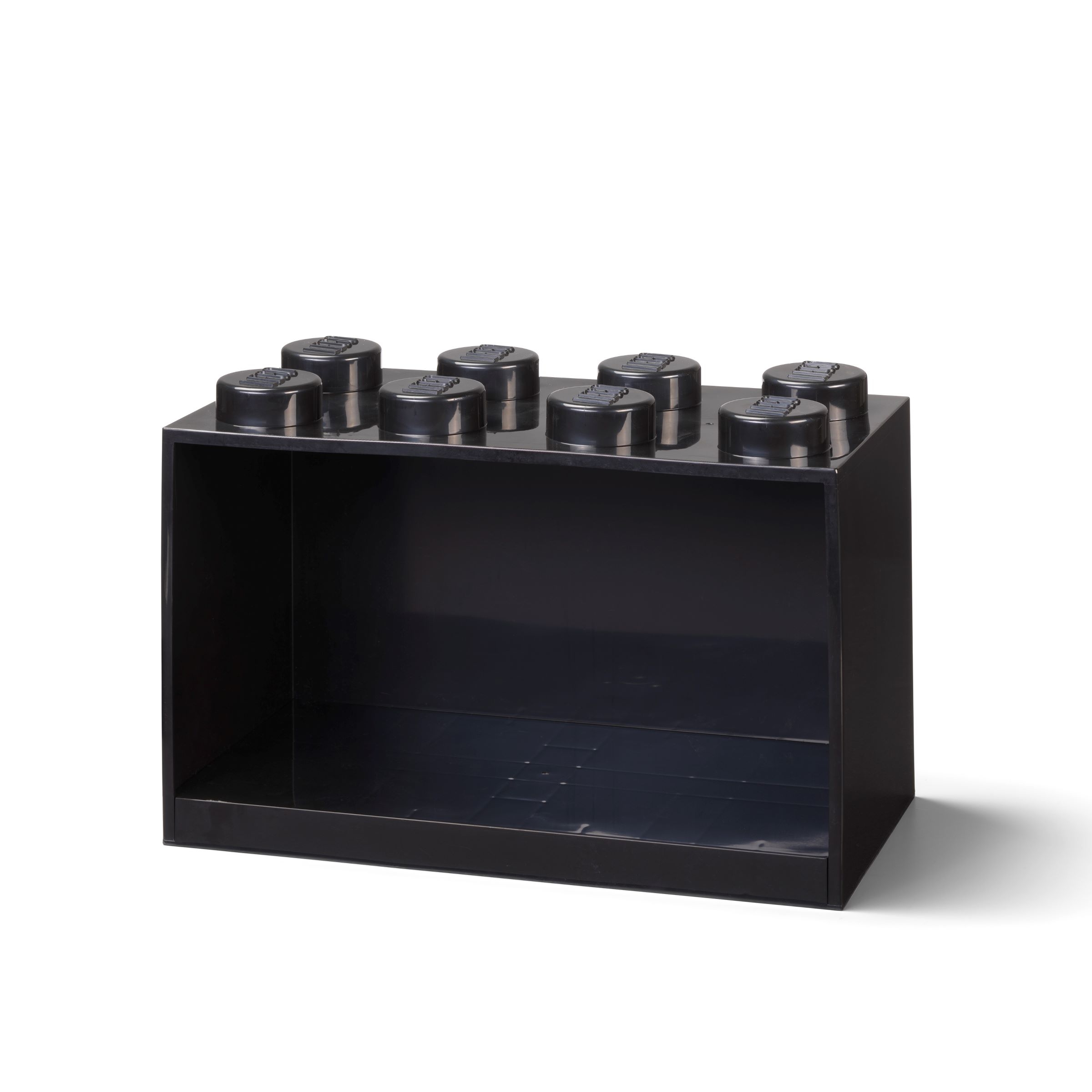 CEE960FC-F5EF-5223-ADAB-E80BC2033D58.jpg 8-Stud Brick Shelf – Black - Image 1