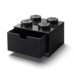 4-Stud Desk Drawer – Black