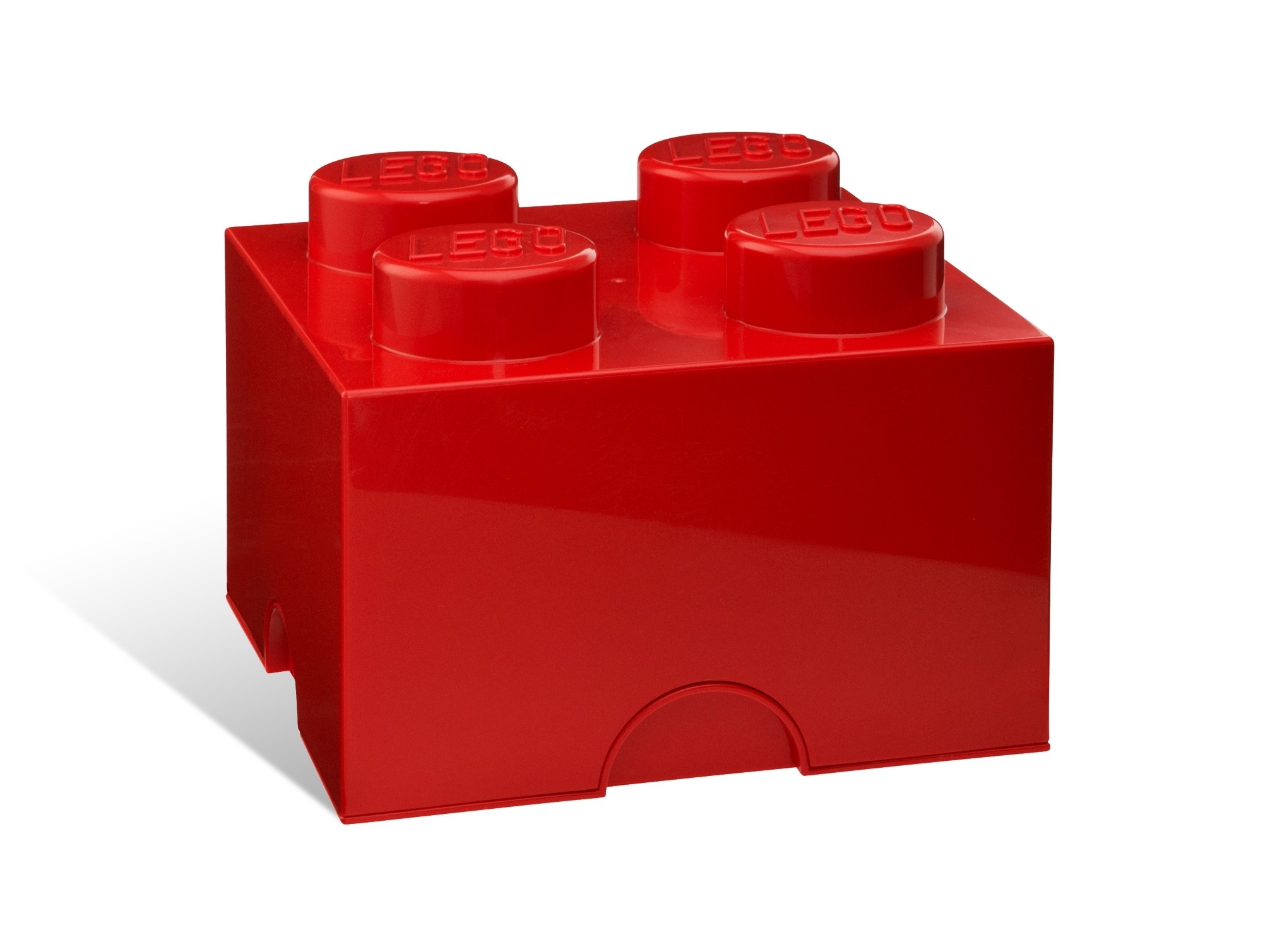 D7457A66-7BDE-4191-8707-1A9411AAE7EB.jpg 4-Stud Storage Brick – Red - Image 1