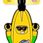 LEGO® Banana Guy Luggage Tag