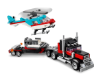Flatbed Truck with Helicopter - Image 3